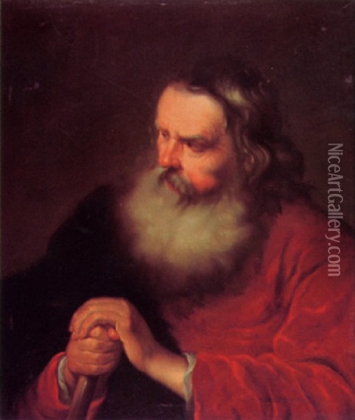 Brustbildnis Eines Philosophen Oil Painting - Salomon Koninck