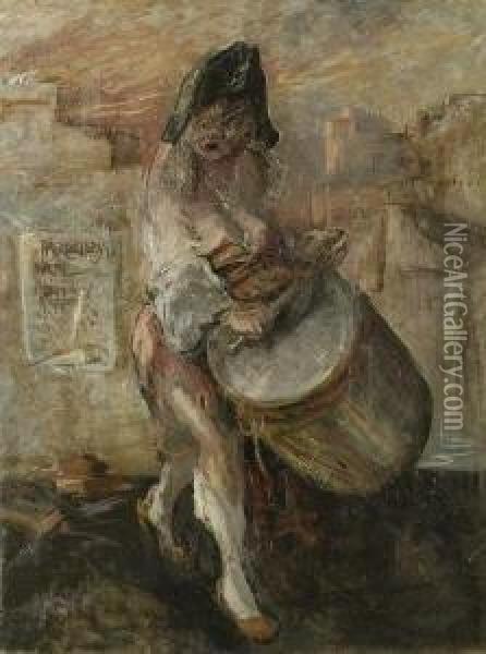 Venezia. 1926 Oil Painting - Franz Naager