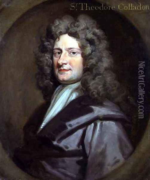 Sir Theodore Colladon Oil Painting - Sir Godfrey Kneller