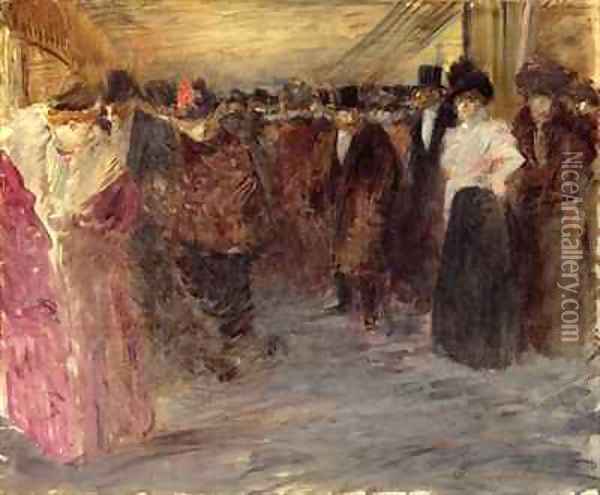 The Music Hall Oil Painting - Jean-Louis Forain
