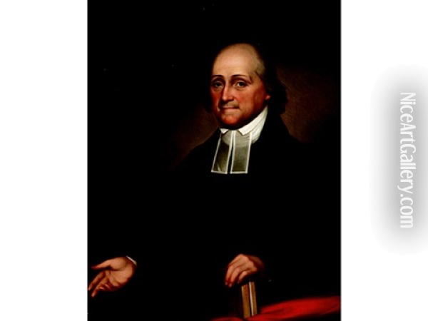 Portrait Of Reverend Joseph Turner Oil Painting - Sarah Miriam Peale