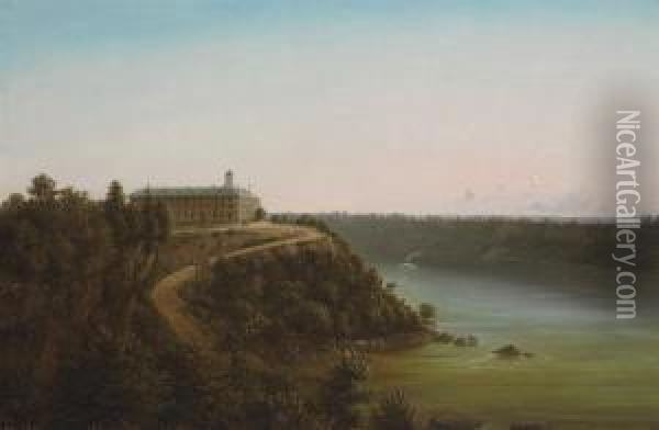 The Clifton House, Niagara Falls, Ontario Oil Painting - Ferdinand Reichardt