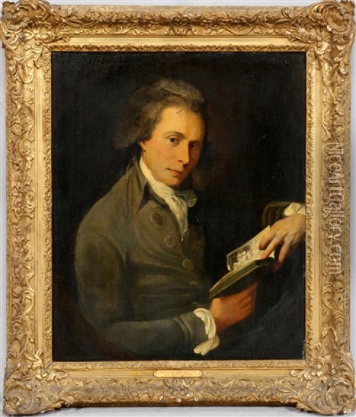 Portrait Of John Ireland Oil Painting - John Hamilton Mortimer