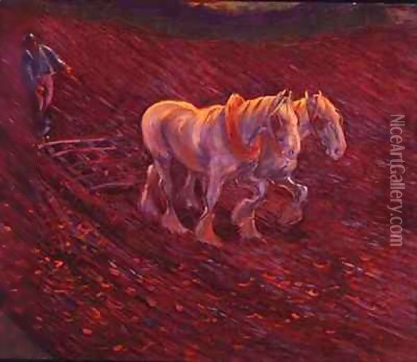 Dawn, Harrow Oil Painting - Robert Polhill Bevan