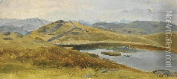 A Lowland Landscape Oil Painting - Emma Thomsen