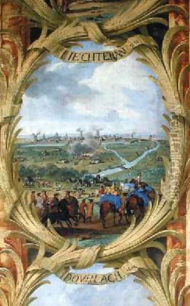 The Battle of Lichtenau in 1644 Oil Painting - Sauveur Le Conte