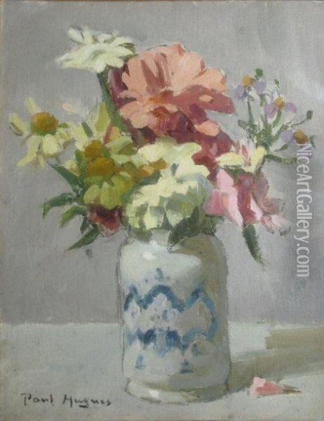 Bouquet De Marguerites Oil Painting - Paul Jean Hugues