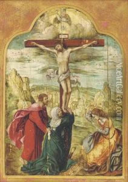 The Crucifixion Oil Painting - Marcellus Coffermans