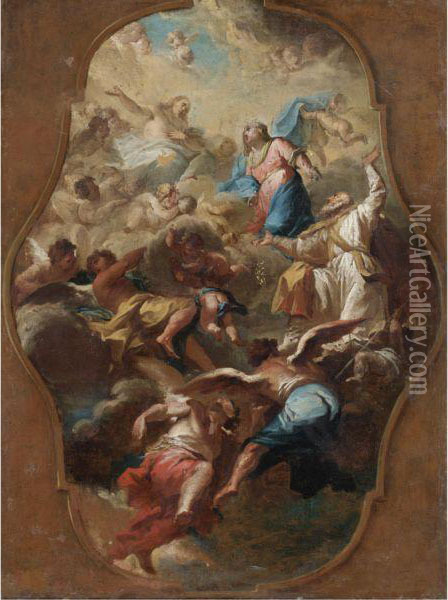 Assunzione Della Vergine Oil Painting - Ranieri Del Pace