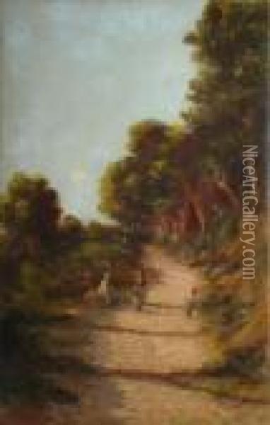 L'amateur D'estampes Oil Painting - Honore Daumier