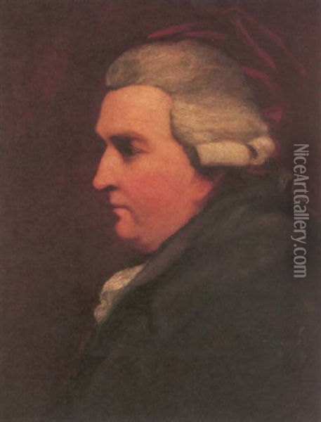 Portrait Of Dr. Wolcot, Known As Peter Pindar Oil Painting - John Opie