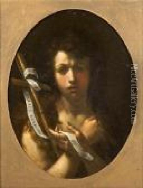 John The Baptist Oil Painting - Guido Reni