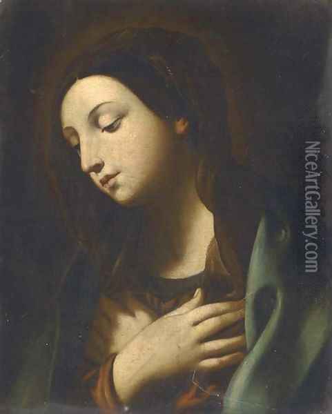 The Virgin Annunciate Oil Painting - Guido Reni