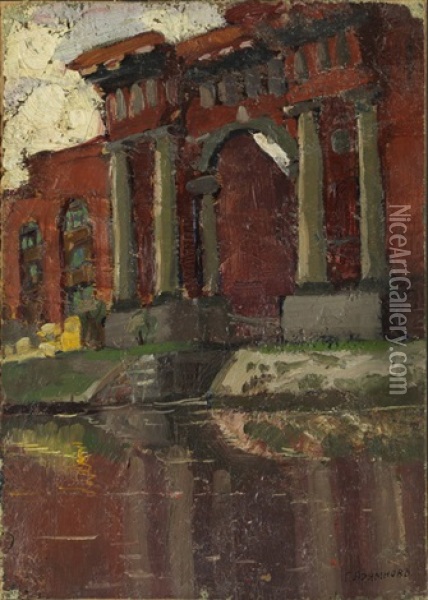 St. Petersburg Oil Painting - Gavriil Alekseevich Aryamnov
