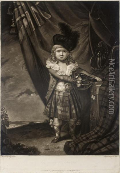 The Young Highlander Oil Painting - Philip Dawe