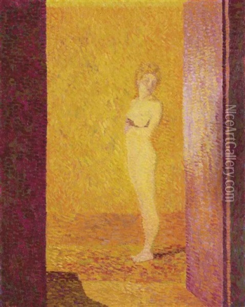 Fiammetta Ii Oil Painting - Giovanni Giacometti