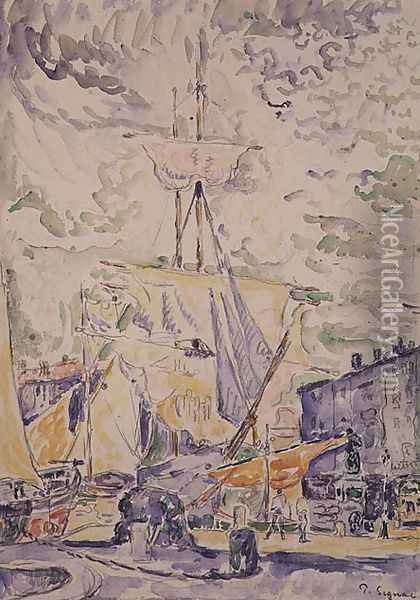 St. Tropez, 1901 Oil Painting - Paul Signac