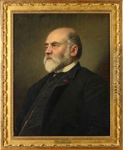 Monsieur Jules Cornuau Oil Painting - Andre (Count) de Mniszek