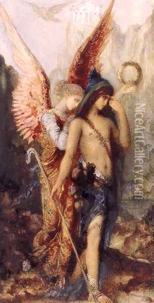 The Voices Oil Painting - Gustave Moreau