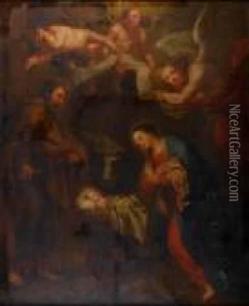 The Nativity Oil Painting - Peter Paul Rubens