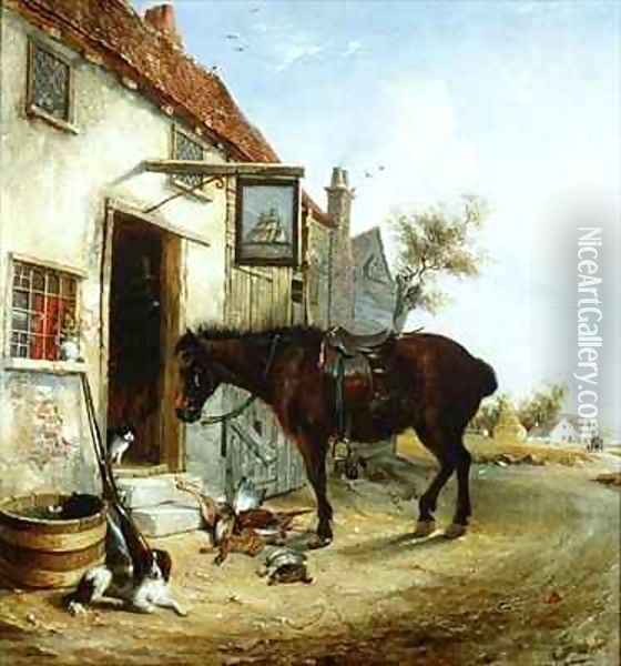 The Sportsman's Return Oil Painting - Edmund Bristow