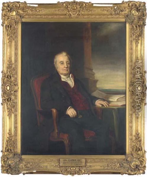 Portrait Of Abel Chapman Oil Painting - Andrew Morton