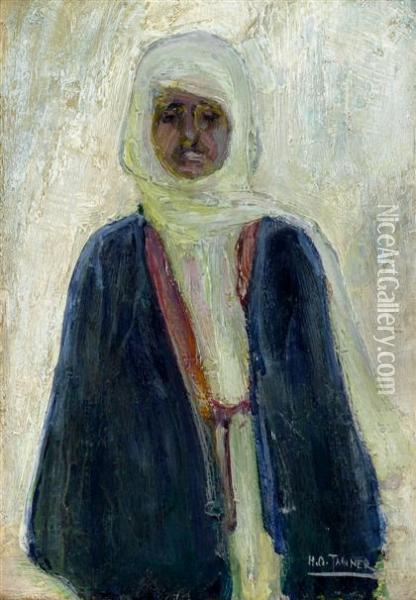 Moroccan Man Oil Painting - Henry Ossawa Tanner