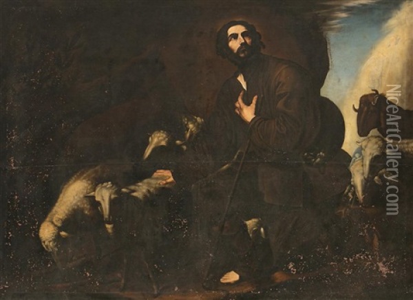 Jacob Y El Rebano De Laban Oil Painting - Jose Ribera
