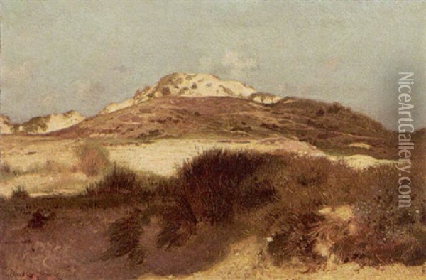 The Dunes Oil Painting - Pierre Jan van der Ouderaa