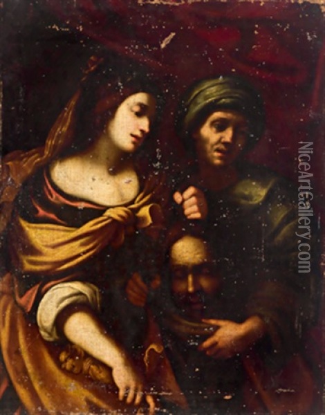 Judith Mit Dem Haupt Des Holofernes Oil Painting - Rutilio Manetti