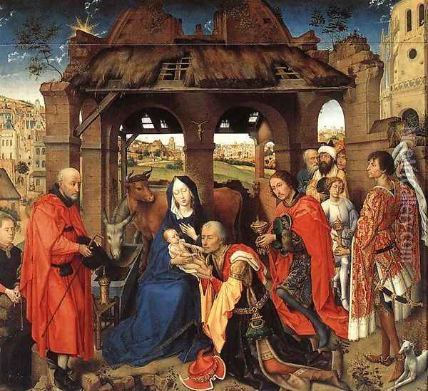 Adoration of the Magi Oil Painting - Rogier van der Weyden