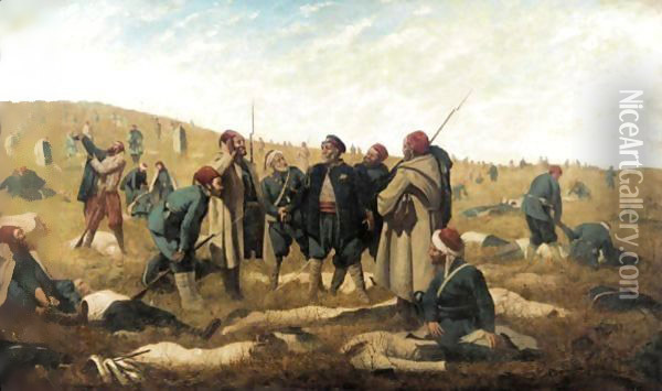 The Conquerors Oil Painting - Vasili Vasilyevich Vereshchagin