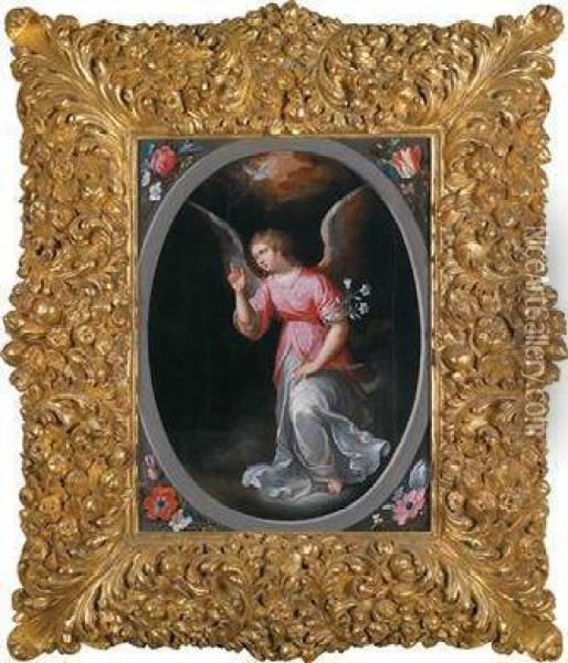 Der Erzengel Gabriel Oil Painting - Hendrik van Balen
