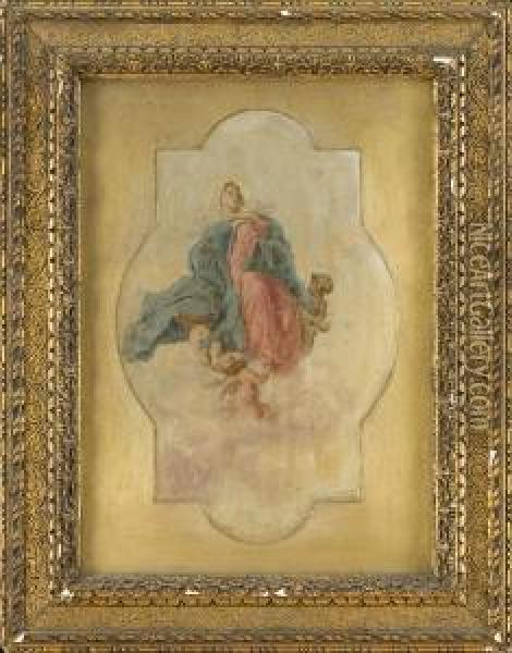Assunzione Della Vergine Oil Painting - Vincenzo Volpe