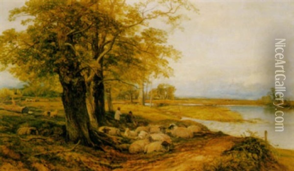 Early Summer Oil Painting - Frederick William Hulme