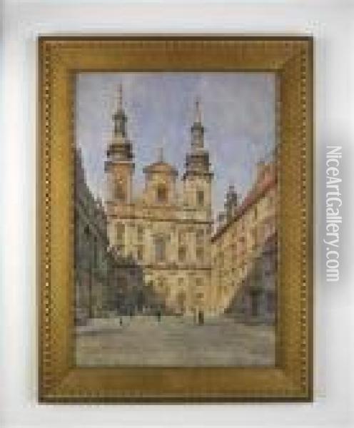 Alte Universitatskirche Wien Oil Painting - Erwin Pendl