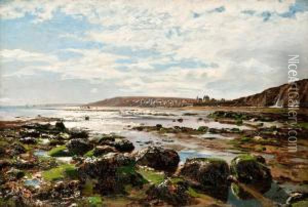 View Of Normandy Oil Painting - Eduard Spoerer