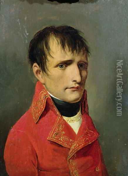Napoleon Bonaparte Oil Painting - Louis Leopold Boilly