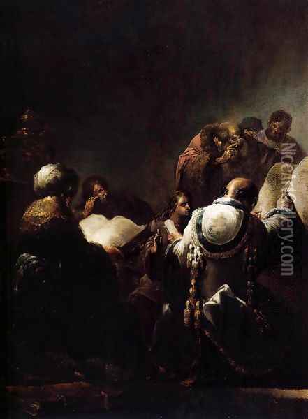 Christ among the Doctors 2 Oil Painting - Leonaert Bramer