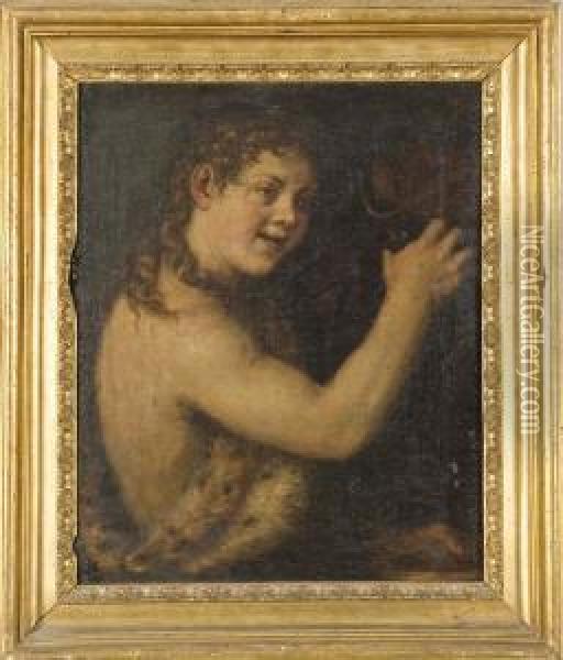 Dioniso E La Vite Oil Painting - Pietro Liberi