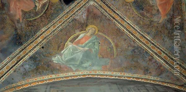 St Matthew Oil Painting - Fra Filippo Lippi