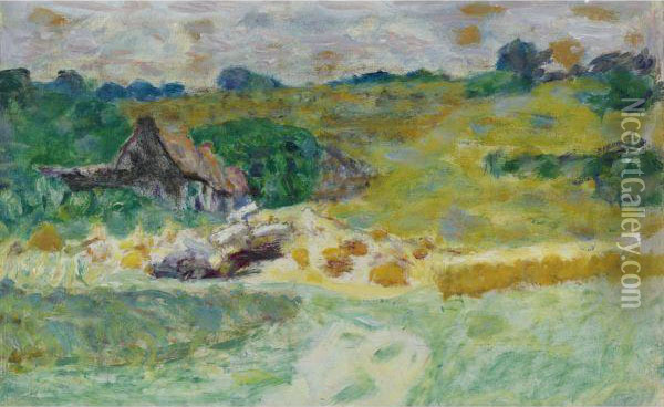 Paysage De Normandie Oil Painting - Pierre Bonnard