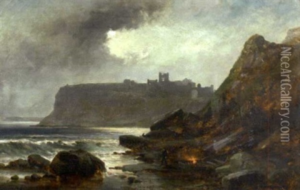 The Scottish Coast Oil Painting - Peter Graham