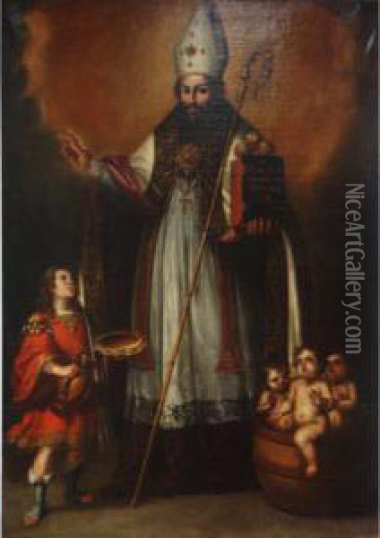 Sant'isidoro Oil Painting - Francisco De Zurbaran