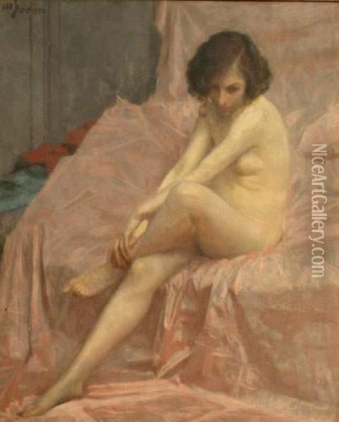  Nudite  Oil Painting - Maurice Joron
