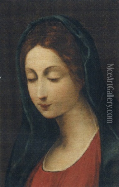 The Madonna Oil Painting - Annibale Carracci