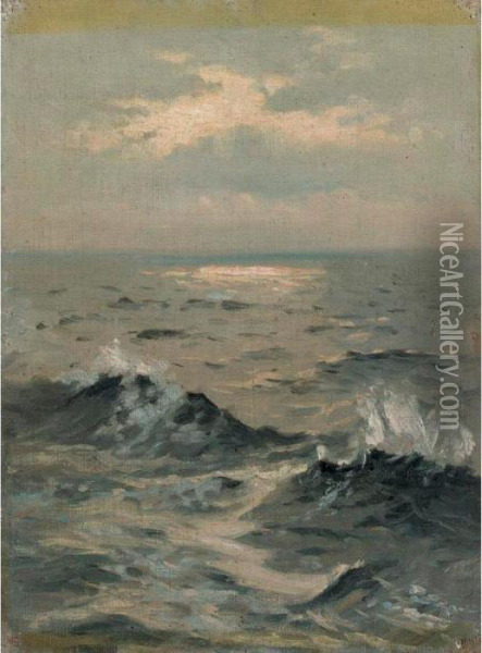 Seascape Oil Painting - John Singer Sargent