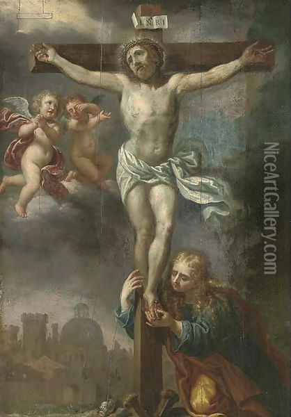 The Crucifixion Oil Painting - Gaspar De Crayer