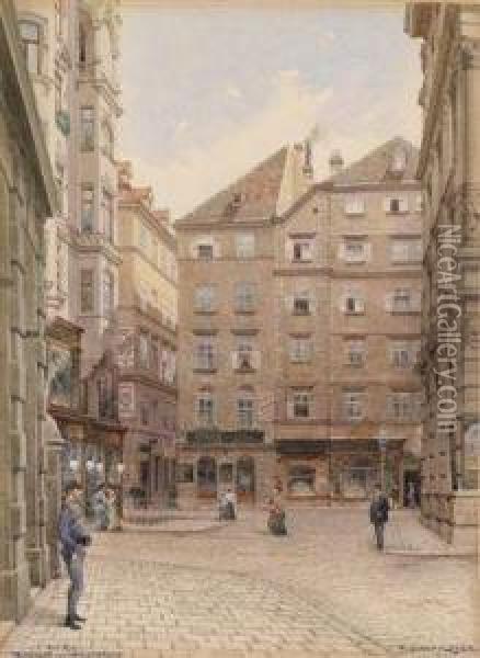 Vienna 1 Oil Painting - Richard Moser