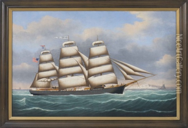 The Robert L. Lane Oil Painting - John Frederick Loos